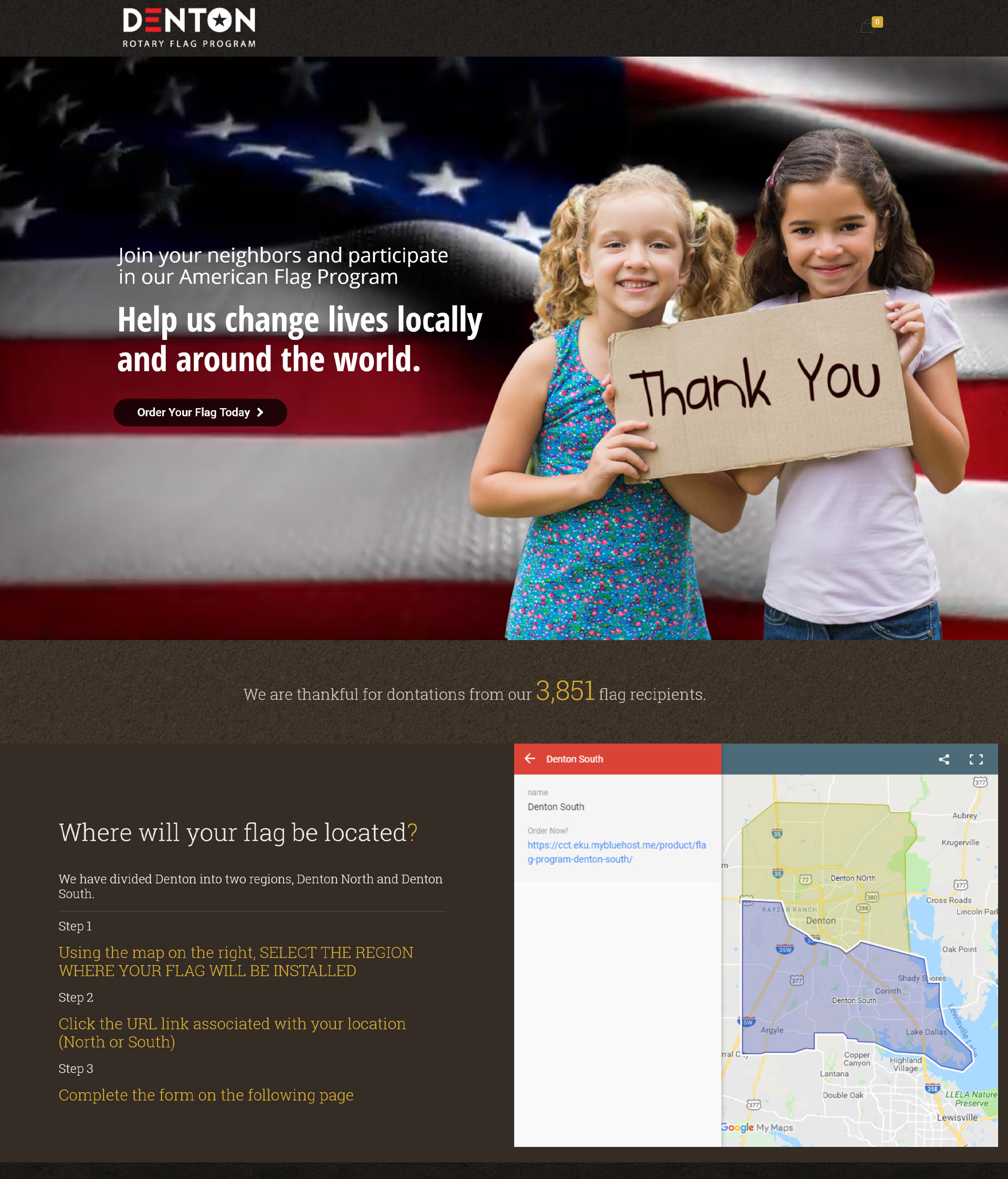 Denton – Lake Cities Rotary – My Design Firm